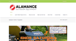 Desktop Screenshot of alamanceoutdoor.com